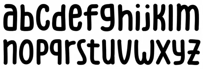 Spicy Wasabi خط أحرف صغيرة