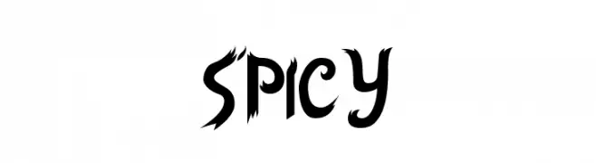 Spicy  font caratteri gratis
