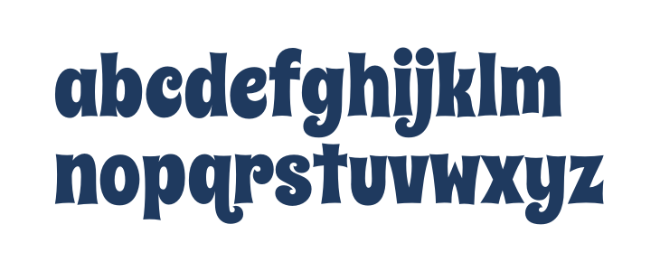 SpicyRice-Regular Lowercase