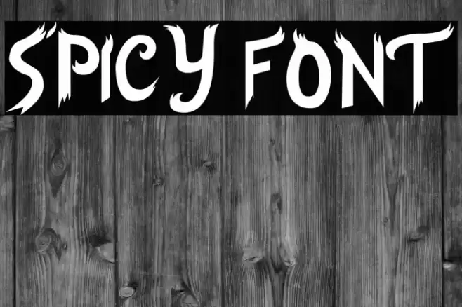 Spicy Font examples