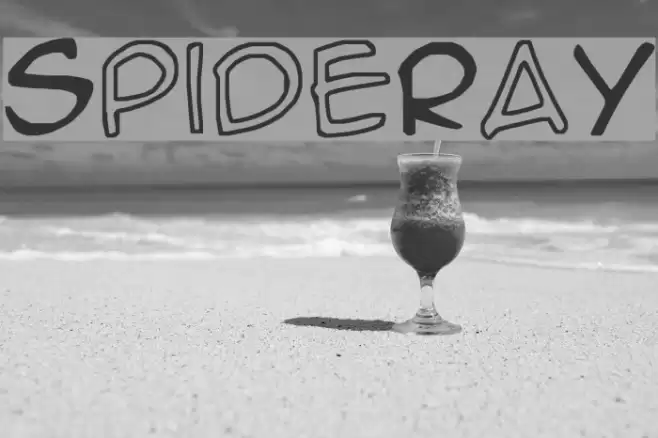 SpideRaY フォント examples