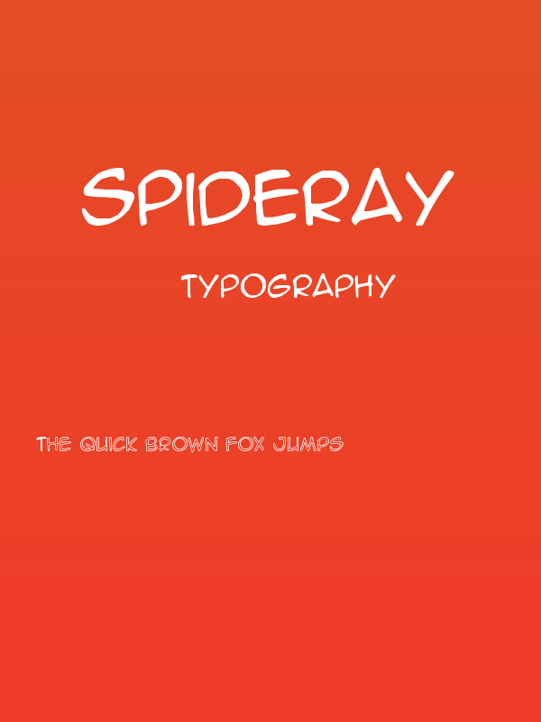 SpideRaY Poster
