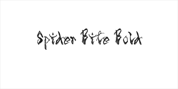 Spider Bite Bold Logo