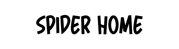 Spider Home  免费字体下载