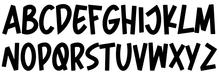 Spider Home Font LOWERCASE