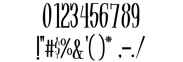 Spider King Font OTHER CHARS