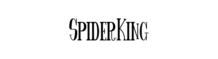 Spider King  Descarca Fonturi Gratis