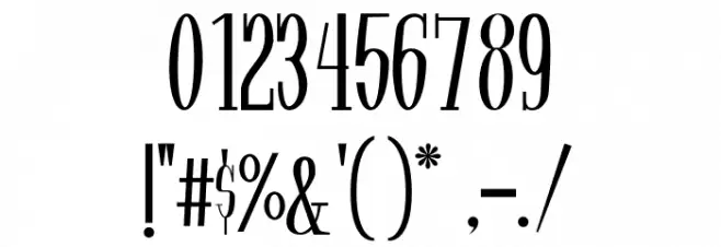 Spider King Font OTHER CHARS