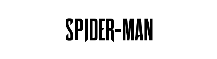 spiderman font