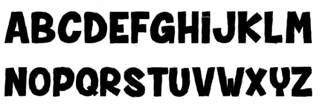 Spider Monkey_PersonalUseOnly Schriftart Groß