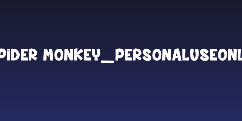 Spider Monkey_PersonalUseOnly Social Header