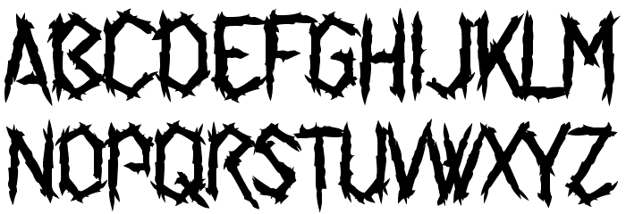 Spider Talent Font LOWERCASE