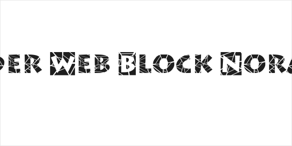 Spider Web Block Normal Logo