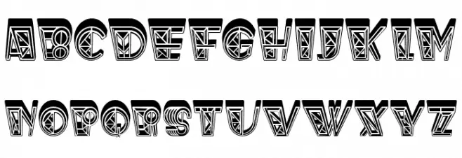 Spider Web Regular Schriftart Kleinbuchstaben