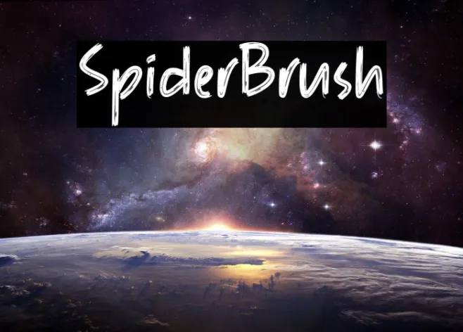 SpiderBrush Example 1