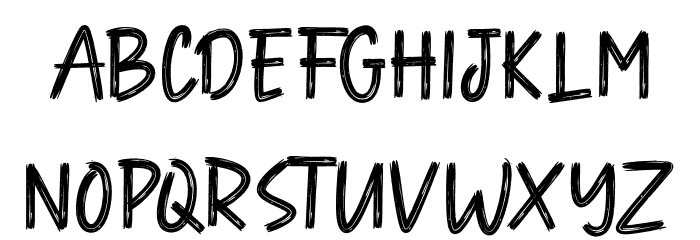 SpiderBrush لخطوط تنزيل الأحرف الكبيرة