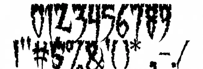 Spiderfingers Font OTHER CHARS