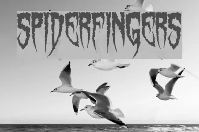 Spiderfingers Font examples
