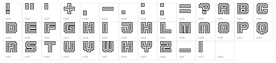 Spiderling Inverse Regular Character Map