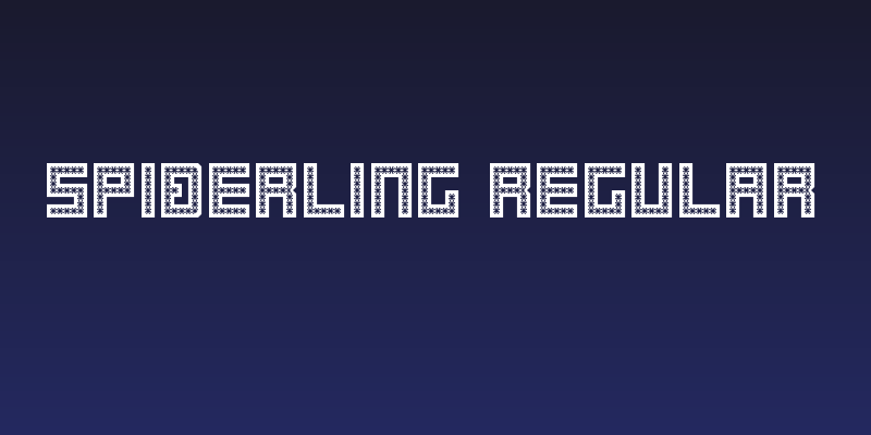 Spiderling Regular Social Header