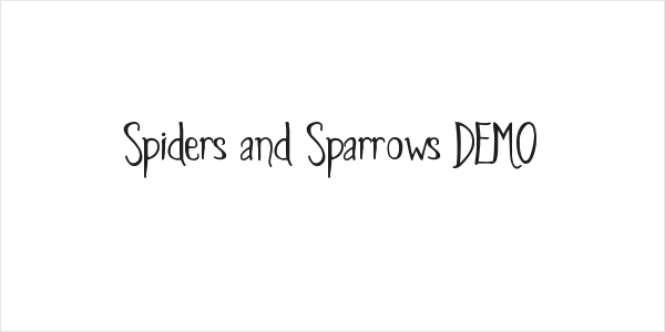 Spiders and Sparrows DEMO Logo