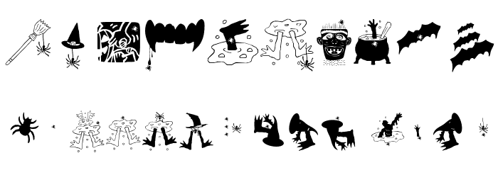 SpidersClub Font OTHER CHARS