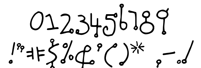 Spidershank Font OTHER CHARS