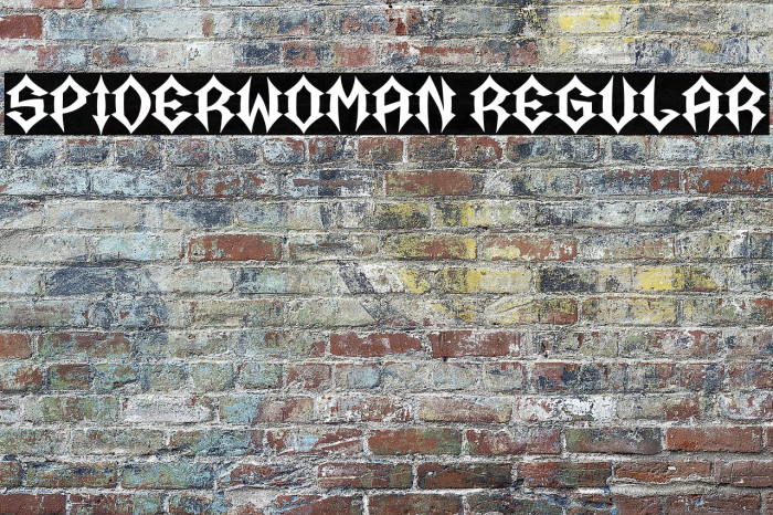 Spiderwoman Regular Example 2