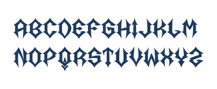 Spiderwoman Regular Lowercase