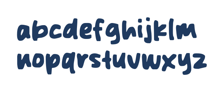 Spidol Clash Lowercase