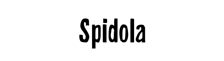 Spidola  baixar fontes gratis