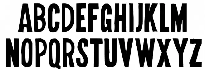 Spidola Font Litere mari
