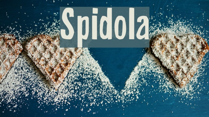 Spidola Font examples