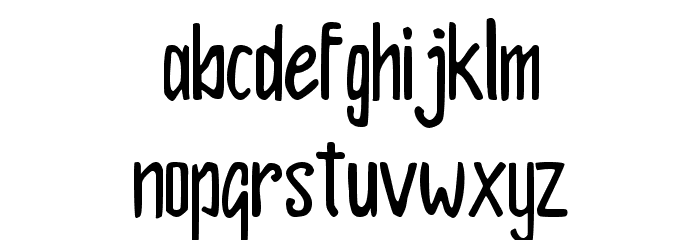 Spidole Font LOWERCASE