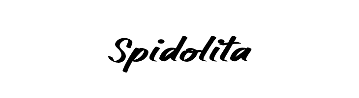 Spidolita  Descarca Fonturi Gratis