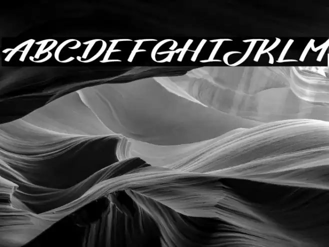 Spidolita Font examples