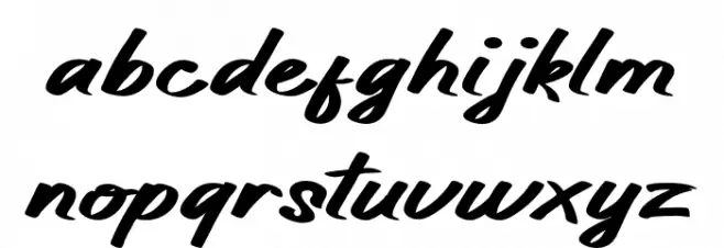 Spidolita फ़ॉन्ट लोअरकेस