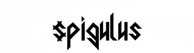 Spigulus  Скачать бесплатные шрифты