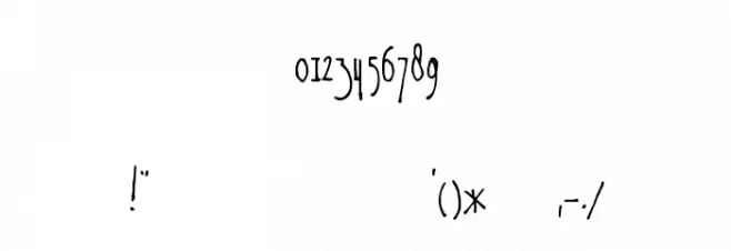 Spijker '08 Semi-condensed Light Font OTHER CHARS