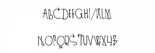 Spijker '08 Semi-condensed Light Schriftart Groß
