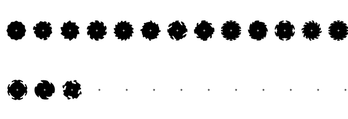 Spijner-Extreme Schriftart Kleinbuchstaben