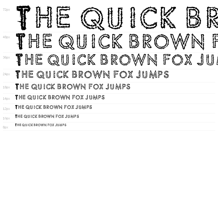 Spike Crumb Geiger Waterfall