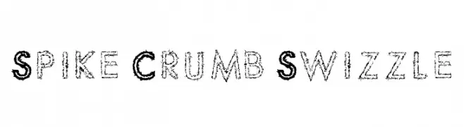 Spike Crumb Swizzle  Frei Schriftart Herunterladen