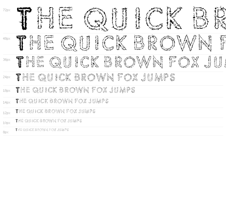 Spike Crumb Swizzle Waterfall