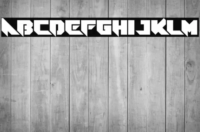 Spike Speak Straight Font examples