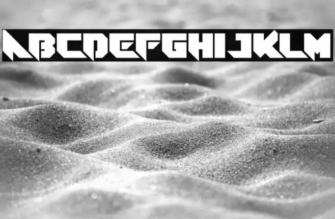 Spike Speak Straight Font examples