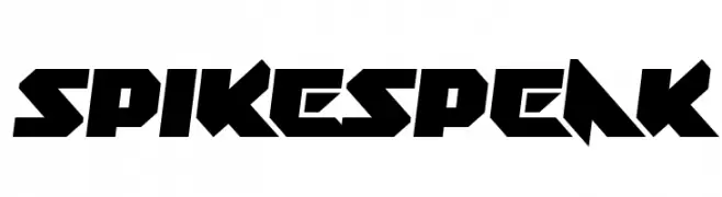 Spike Speak  Free Fonts Download