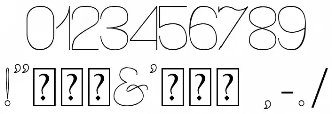 Spike Font OTHER CHARS