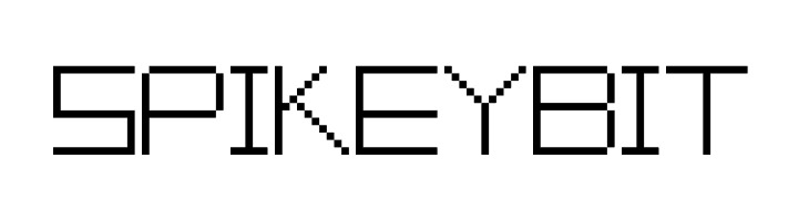 SpikeyBit  Free Fonts Download