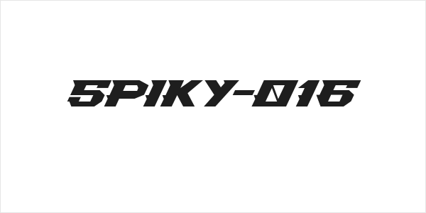 Spiky-016 Logo